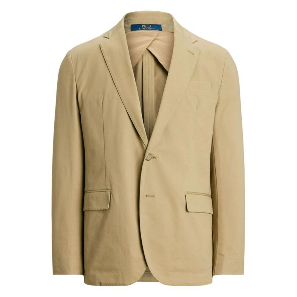 Polo Ralph Lauren Mens Polo Unconstructed Modern Suit Jacket 38R Monument Tan
